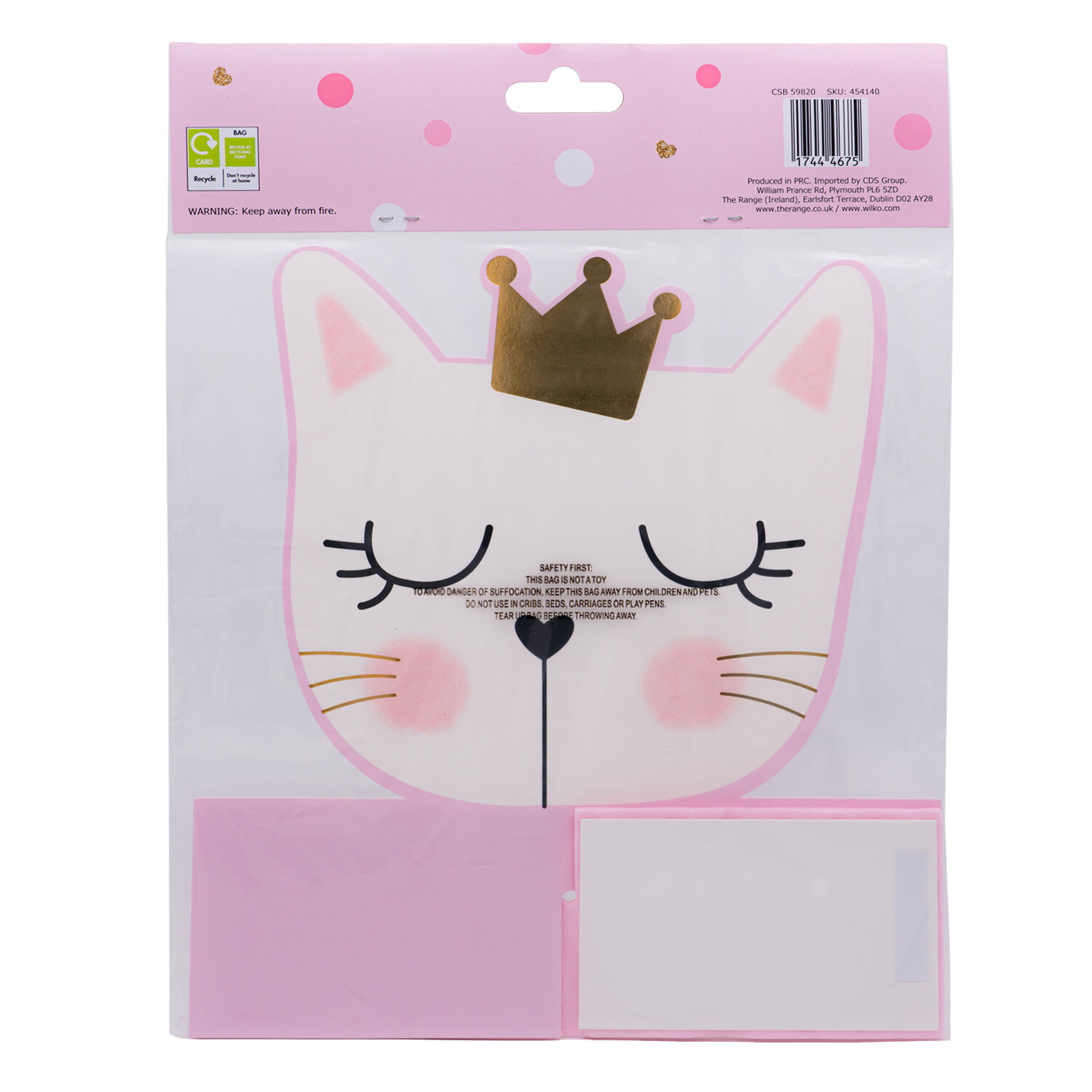 Kitten Party Honeycomb Centrepiece Party Decoration Pink Image 2