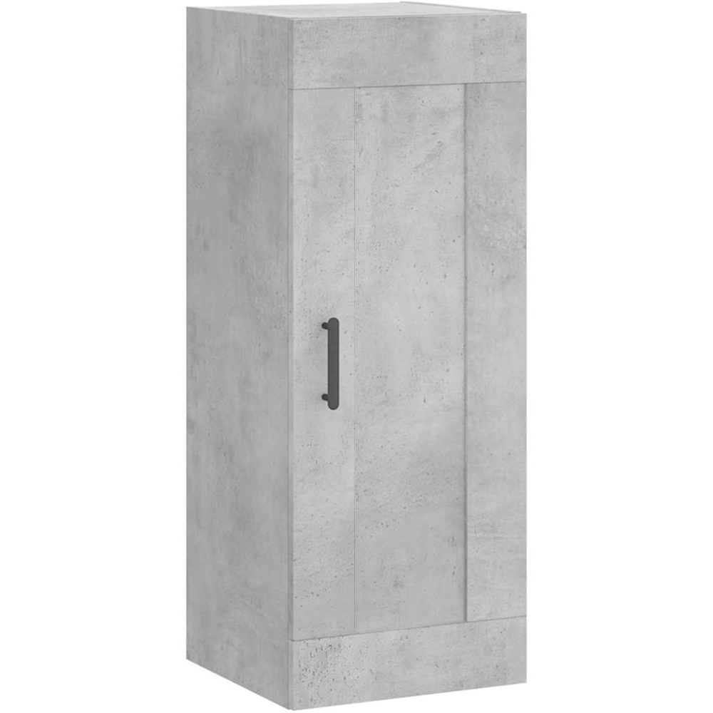 vidaXL 2 Door Concrete Grey Highboard Image 8