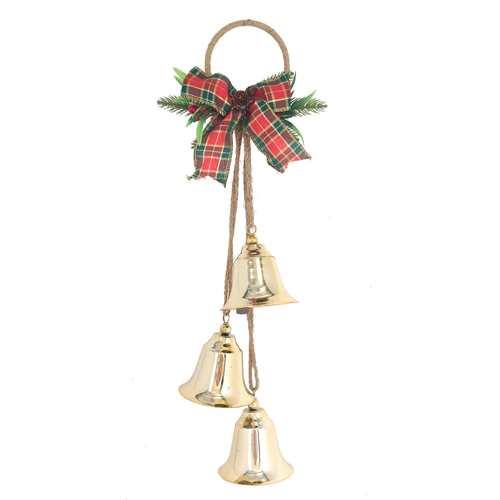 Floristry Gold Bell Door Hanger Image 4