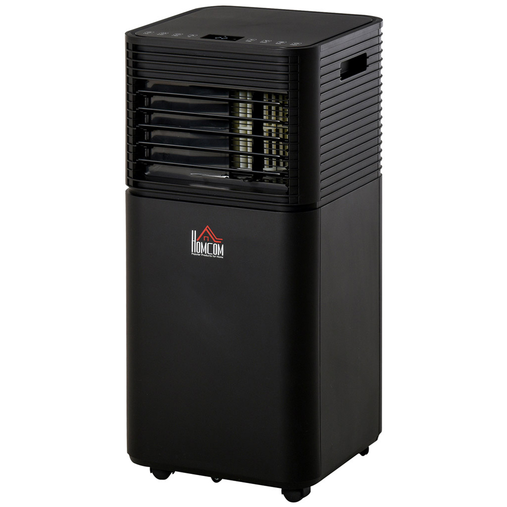 HOMCOM Black 4 in 1 9000 BTU Mobile Air Conditioner Image 1