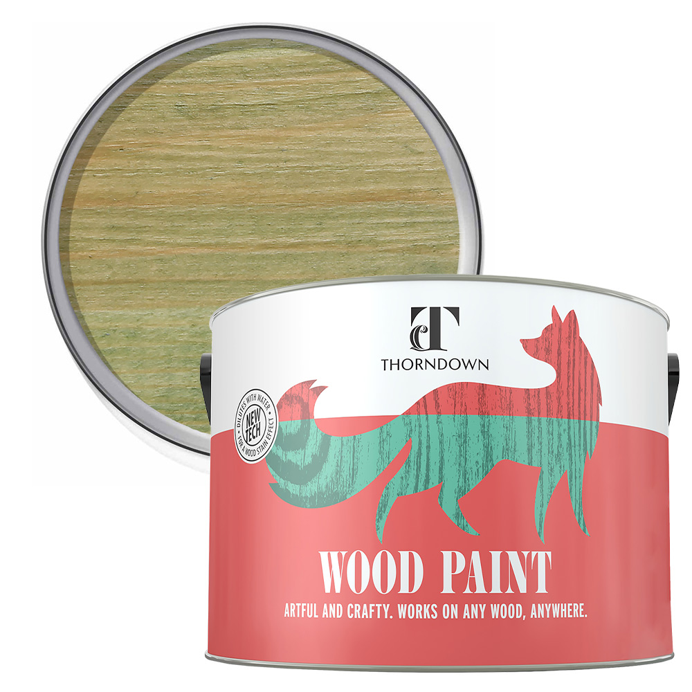 Thorndown Green Wood Satin Wood Paint 2.5L Image 1