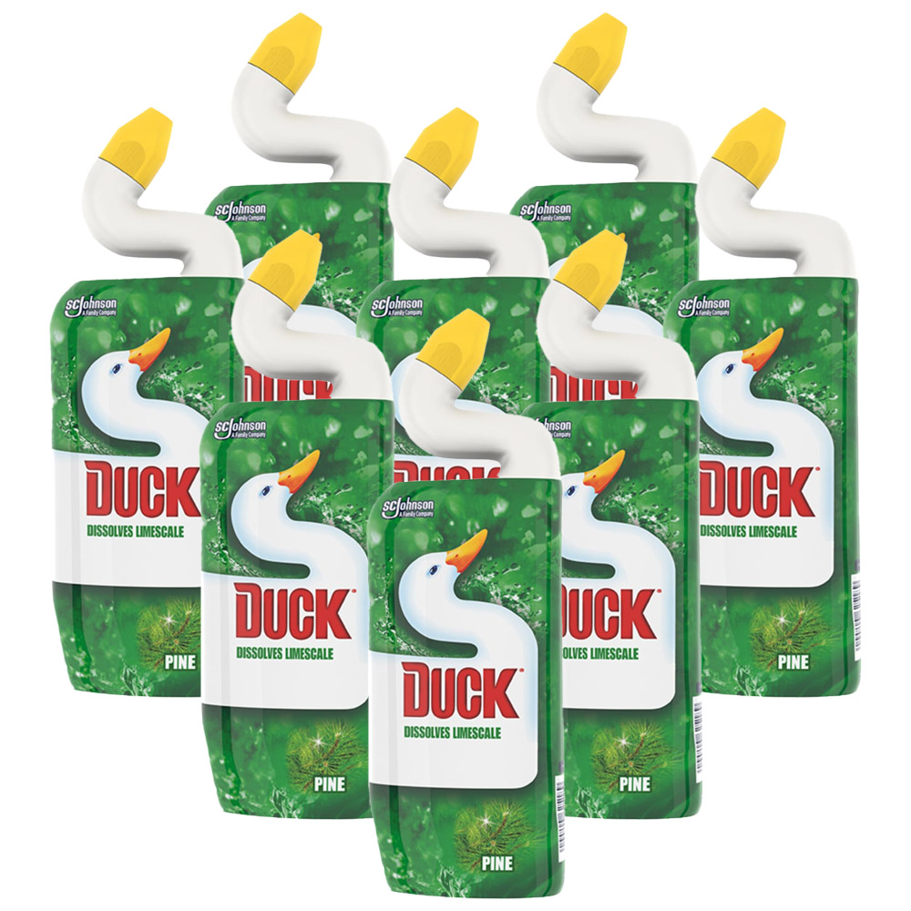 Duck Pine Toilet Cleaner Case of 8 x 750ml Image 1