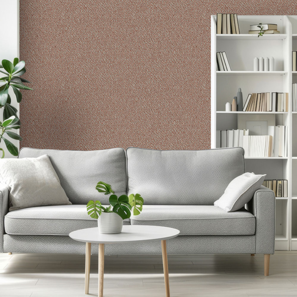 Design ID Natures Weave Terracotta Wallpaper Image 3
