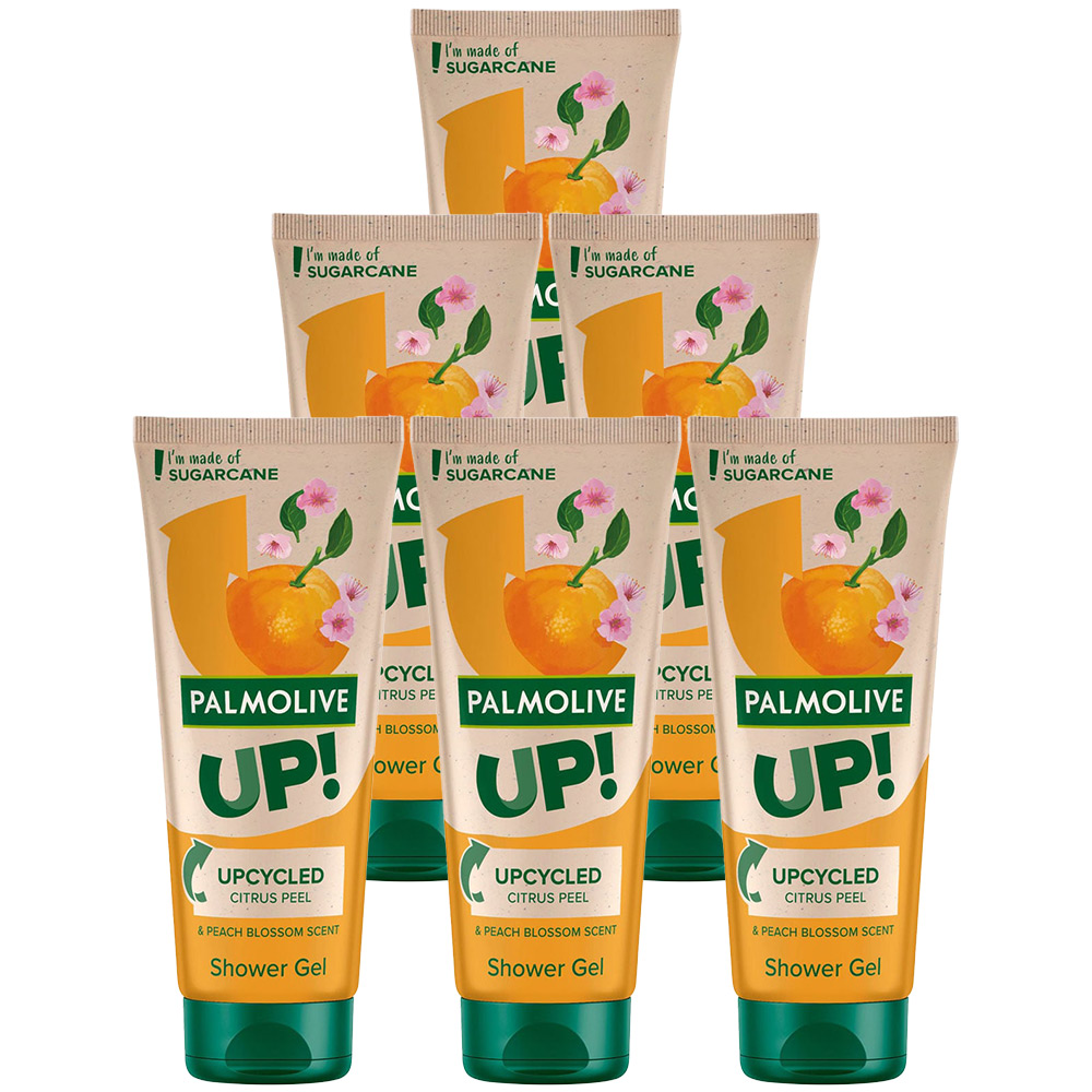 Palmolive Up Citrus and Peach Shower Gel Case of 6 x 200ml Image 1