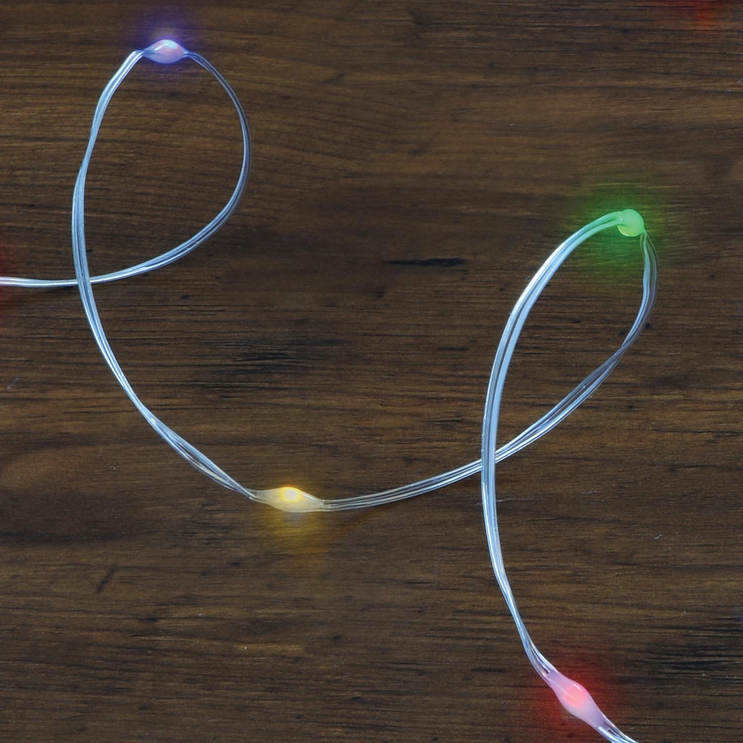 100 LED Multi Colour Copper String Light Image 1