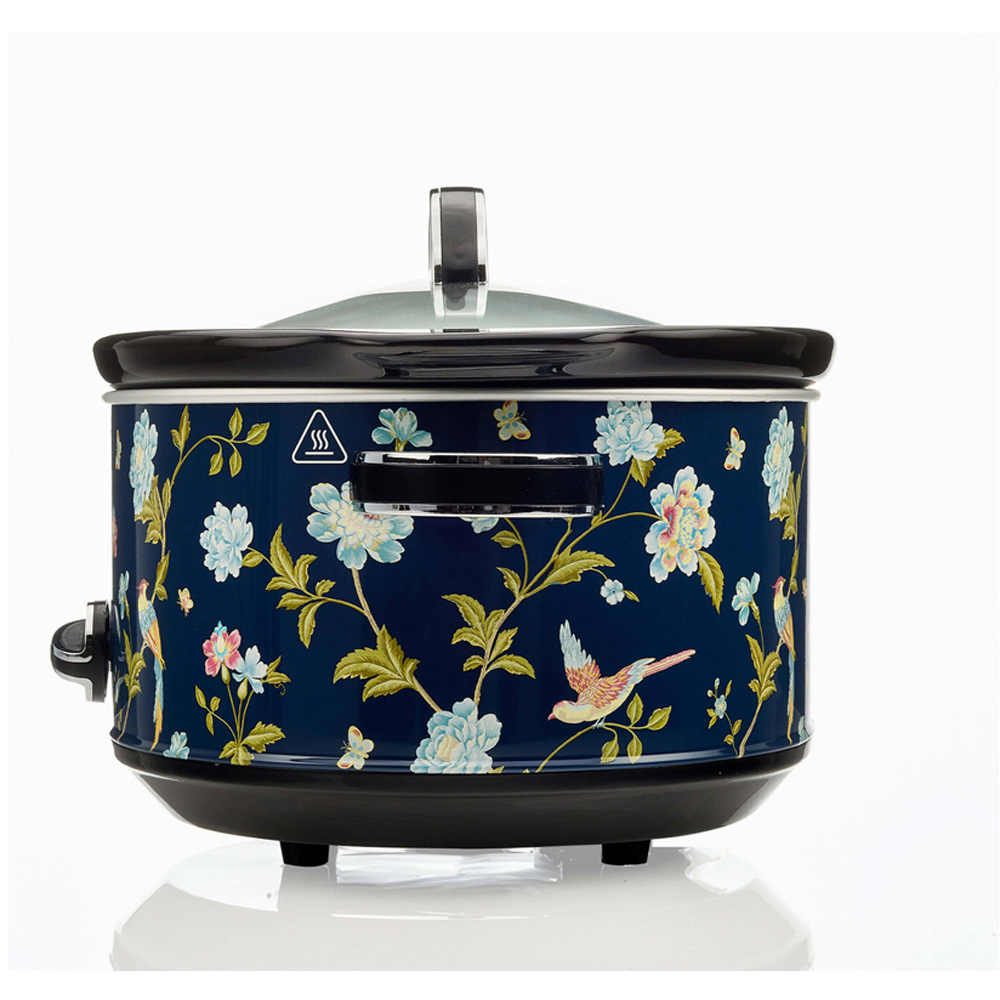 Laura Ashley Elveden VQSLWC6LLAENUK Navy 6.5L Slow Cooker Image 6