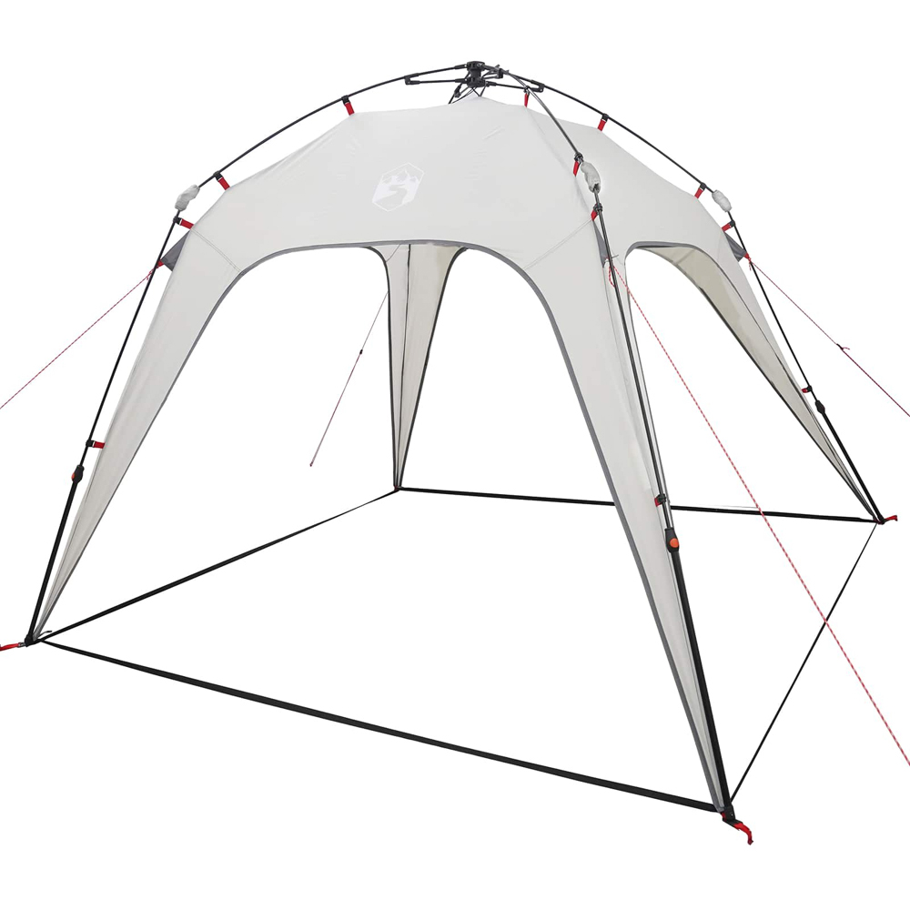 vidaXL 4 Person Instant Tent Grey Image 4