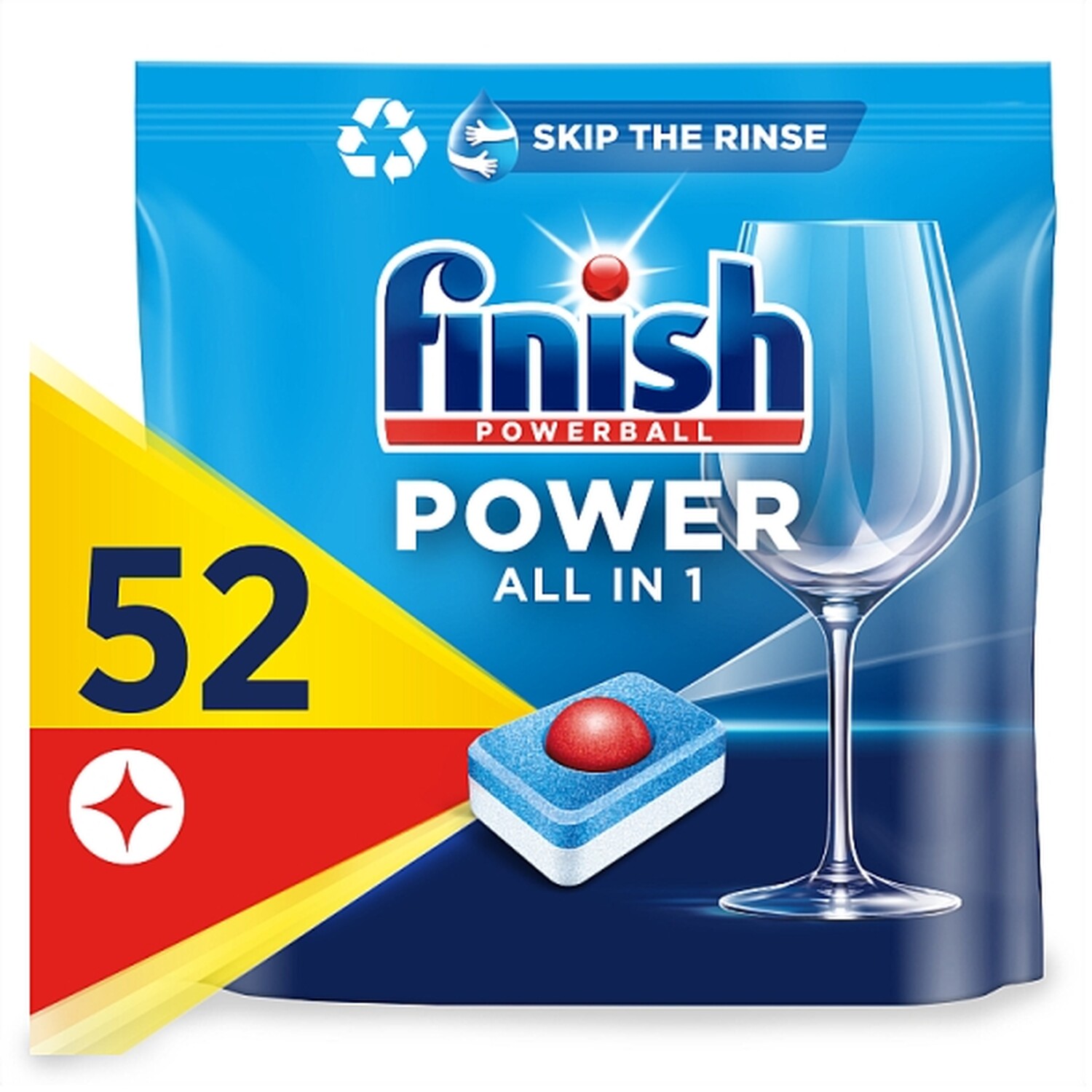 Finish Power All in One Dishwasher Tablets Image