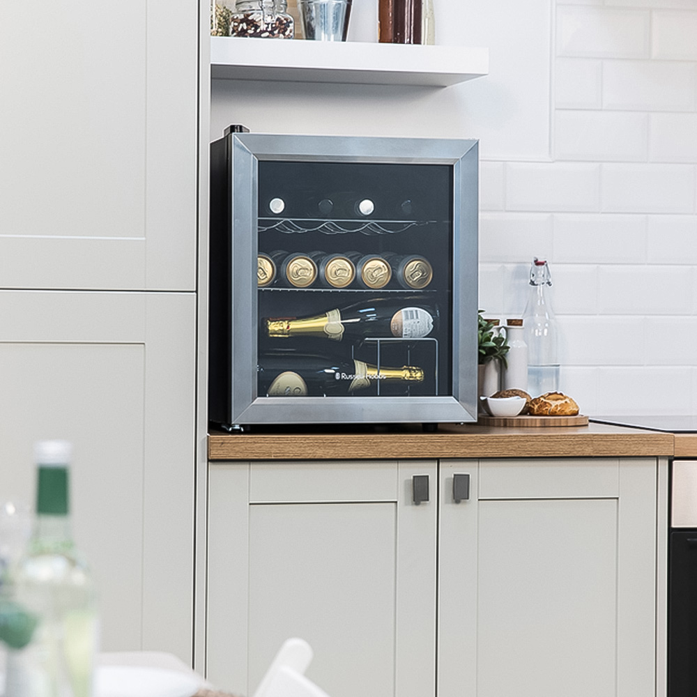 Russell Hobbs RHGWC3SS-C Stainless Steel 12 Bottle Wine Cooler Image 4