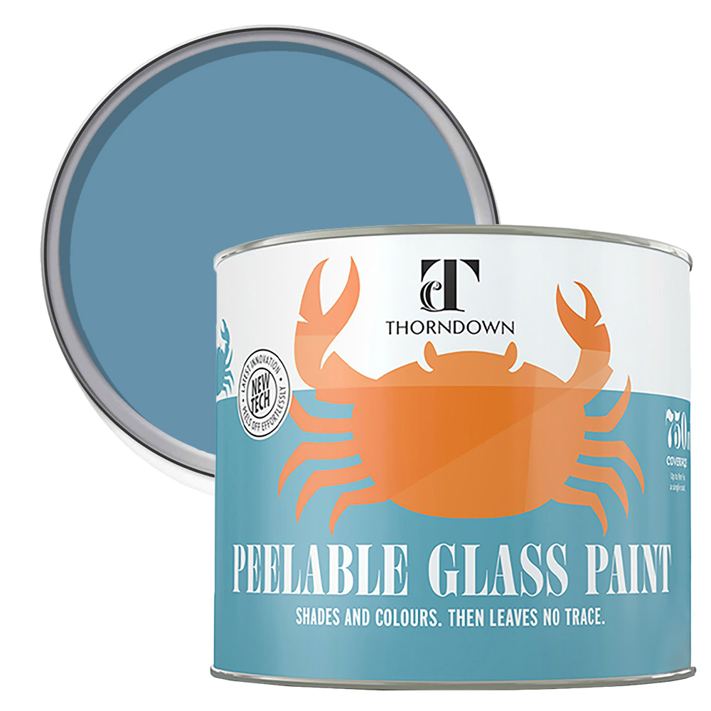 Thorndown Squirrel Blue Peelable Glass Paint 750ml Image 1