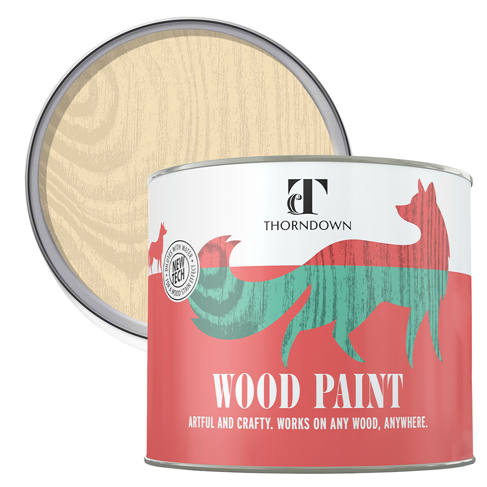 Thorndown Meadowsweet Cream Satin Wood Paint 750ml Image 1