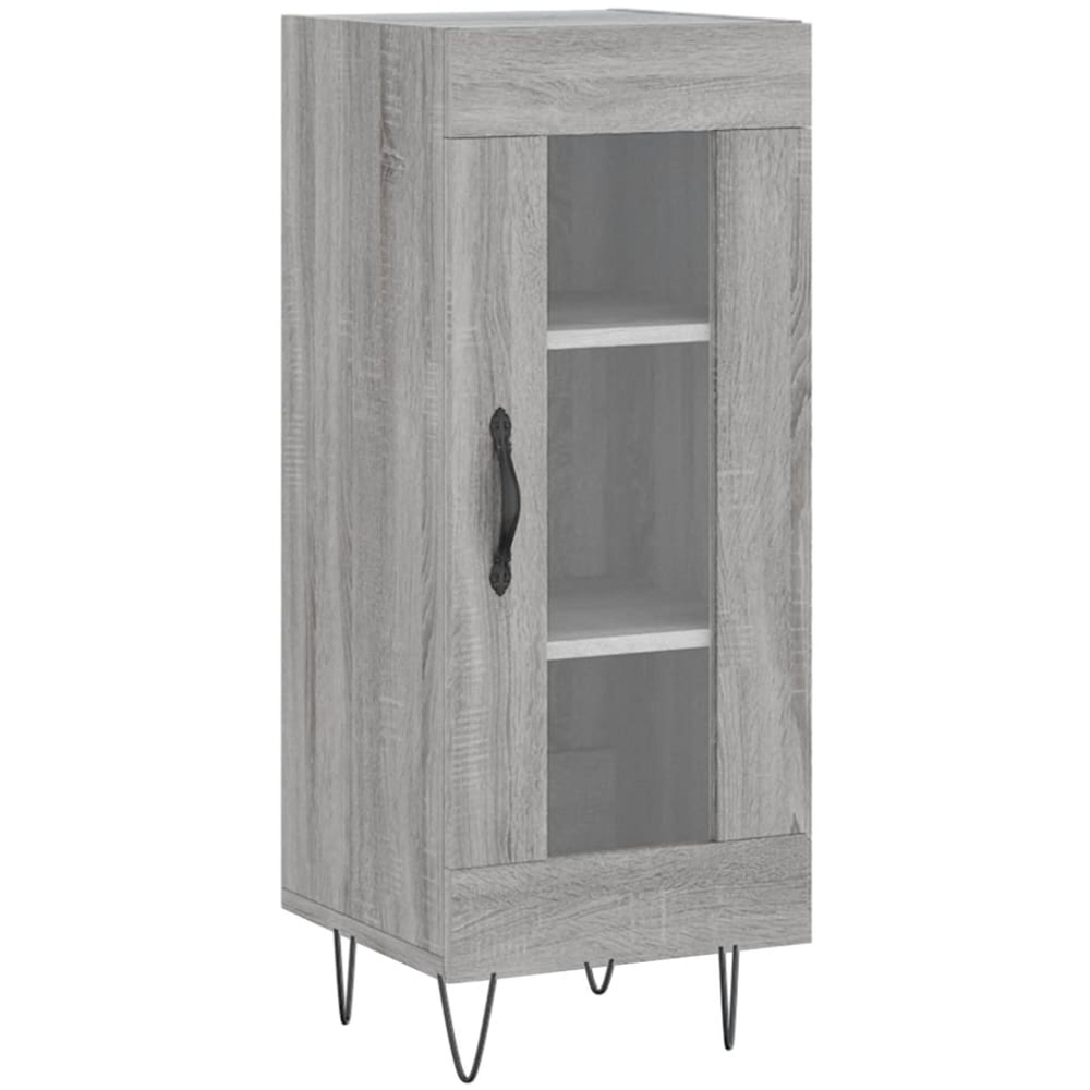 vidaXL 2 Door Grey Sonoma Highboard Image 5