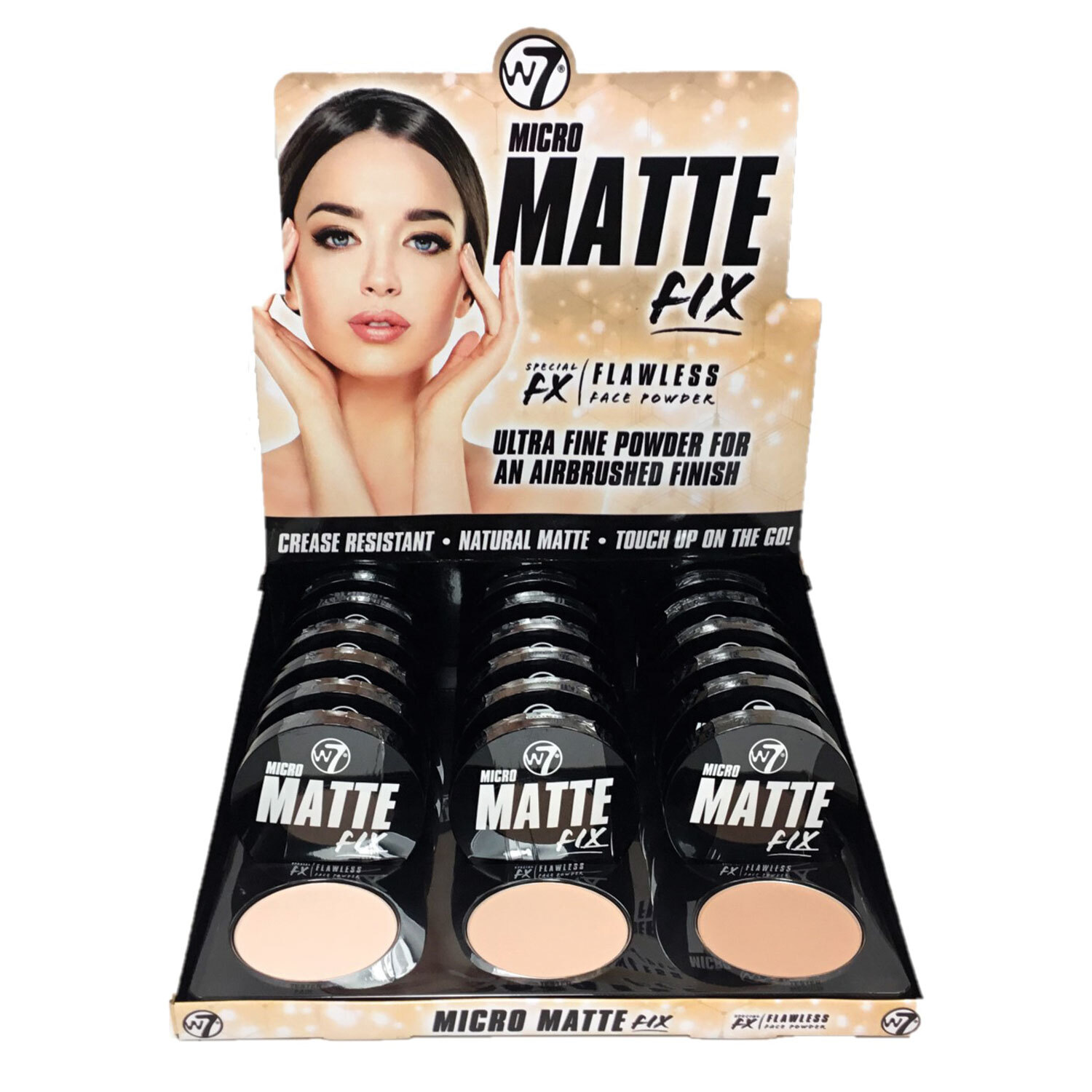 W7 Micro Matte Fix Flawless Face Powder Image