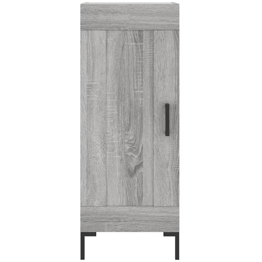vidaXL 2 Door Grey Sonoma Highboard Image 8
