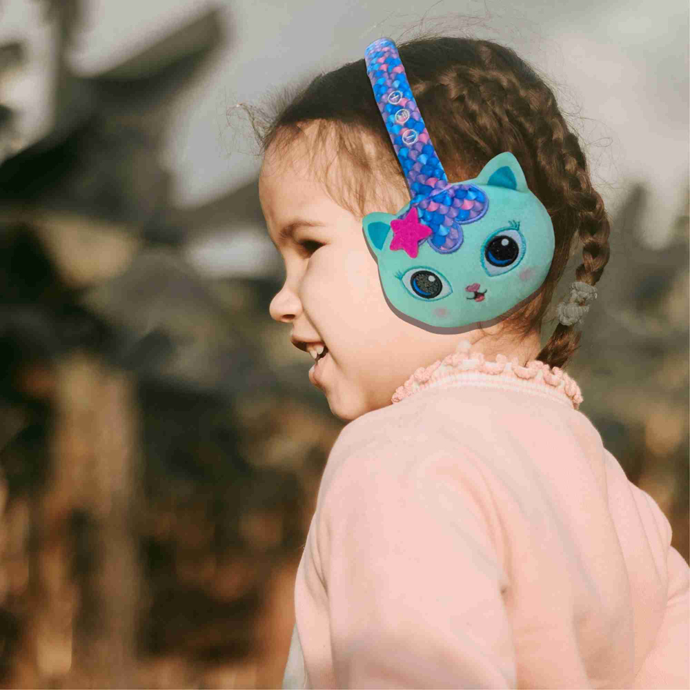 Lazerbuilt Gabby’s Dollhouse Mercat Plush Bluetooth Headphones  Image 8