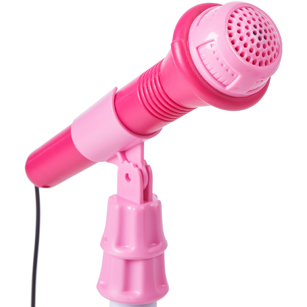 H&O Direct Kids Pink Electric Musical Toy Set with Guitar Microphone and Amplifier Image 5