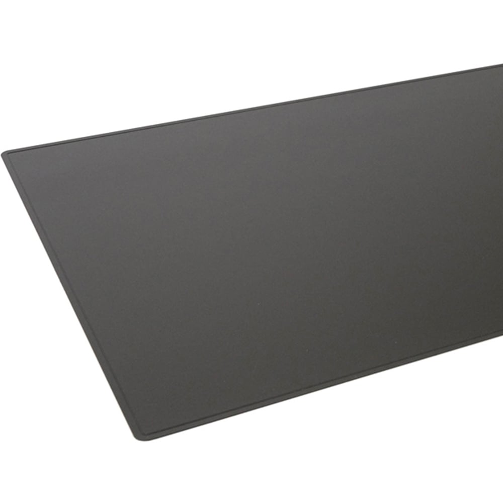 Durable Black Smooth Non-Slip Desk Mat 65 x 50cm Image 2
