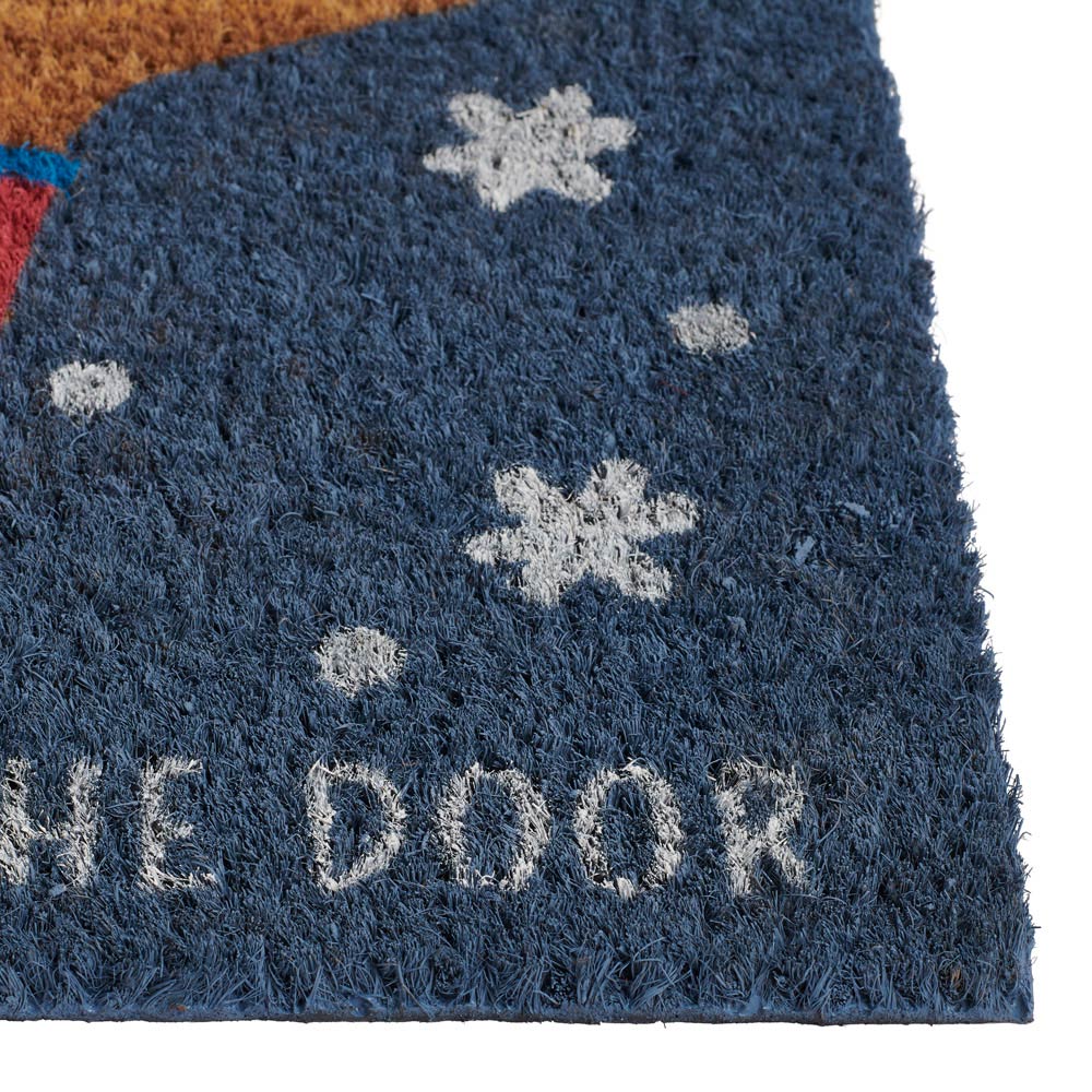 Wilko Dachshund Through Door Coir Mat Wilko