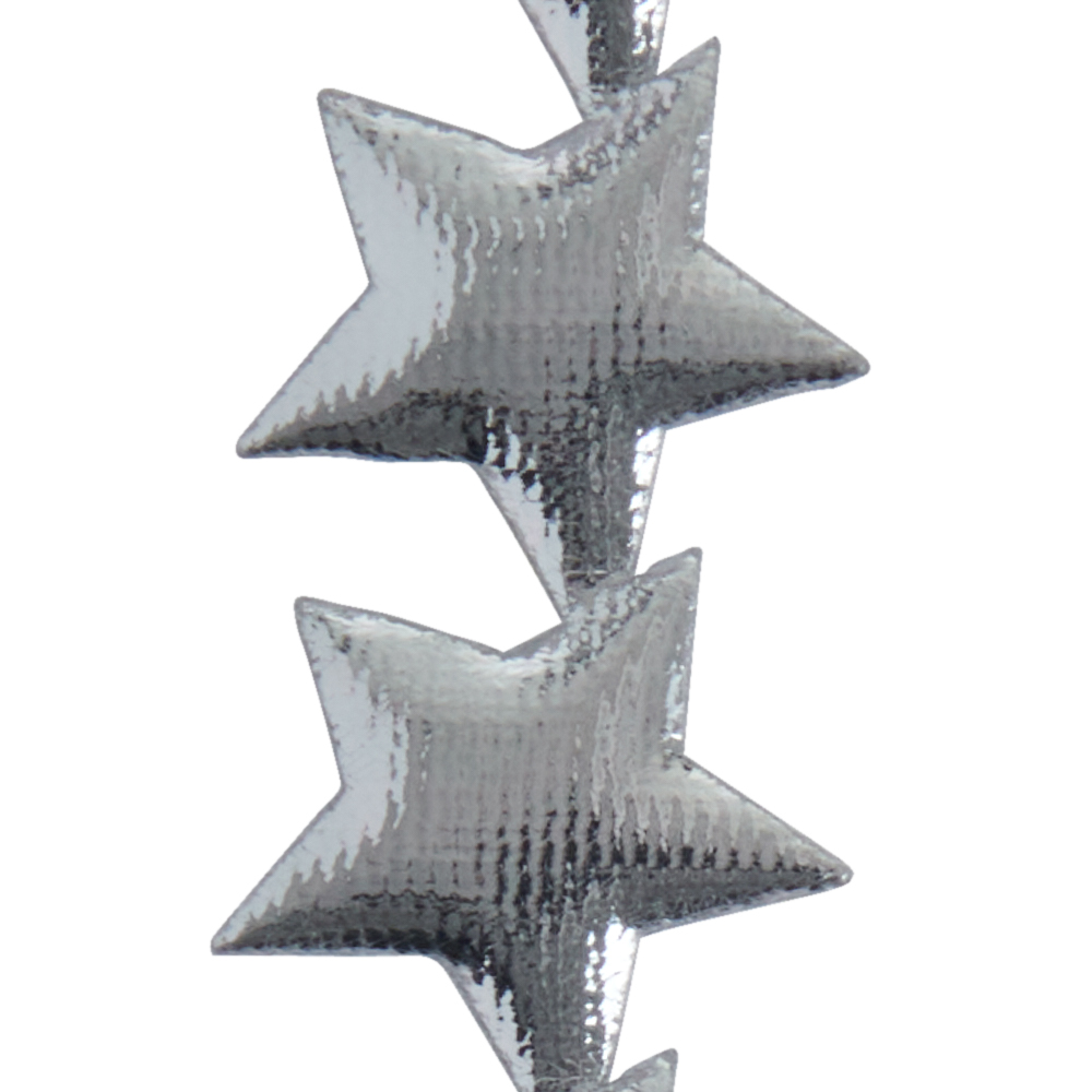 wilko Silver and Copper Star Trim 2m 2 Pack Image 3