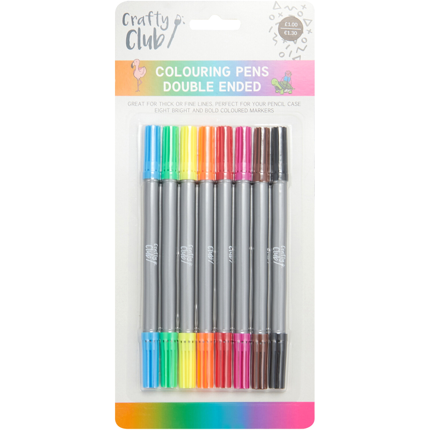 Crafty Club Colouring Pens Double Ended Image 1