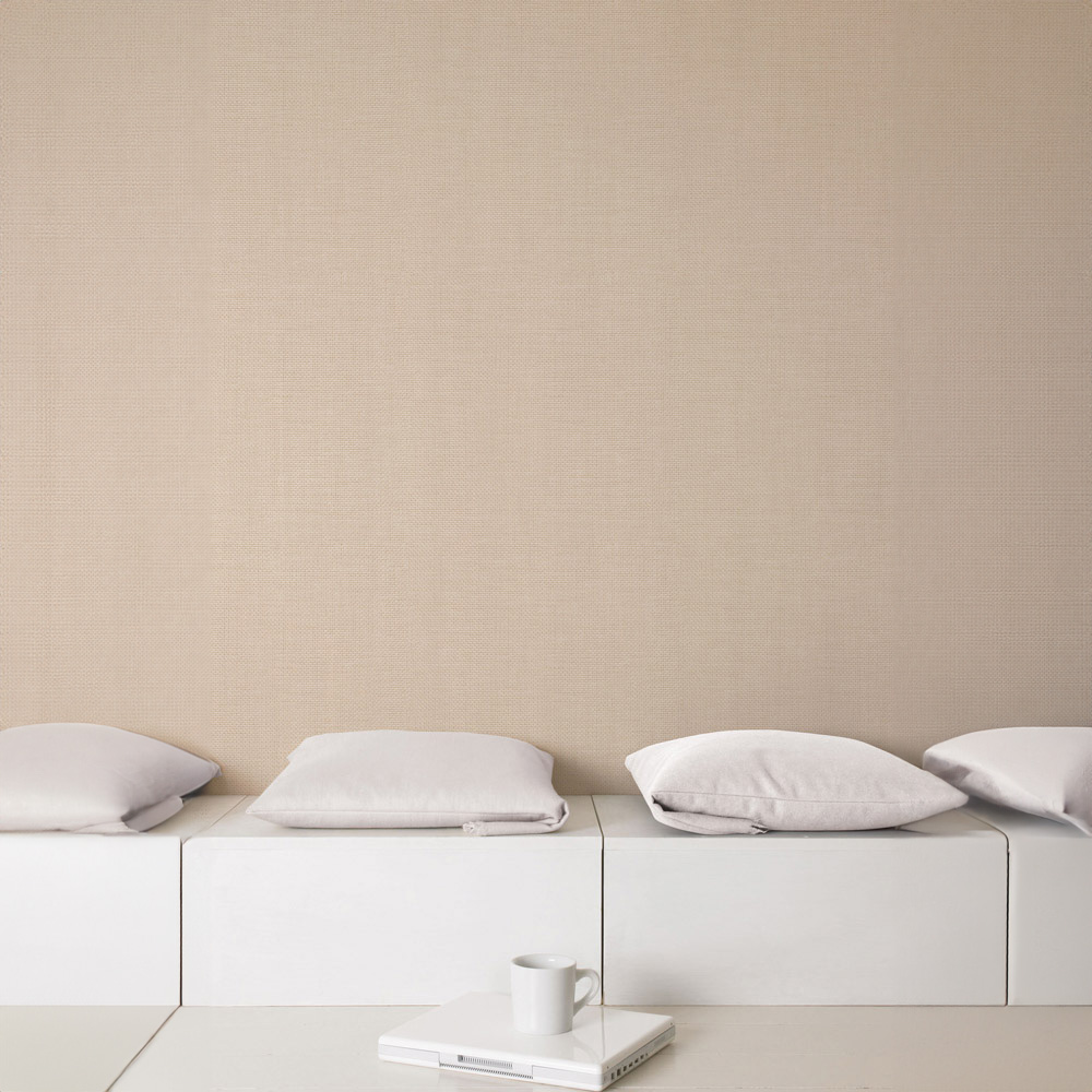 Galerie Global Fusion Brown Textured Wallpaper Wilko