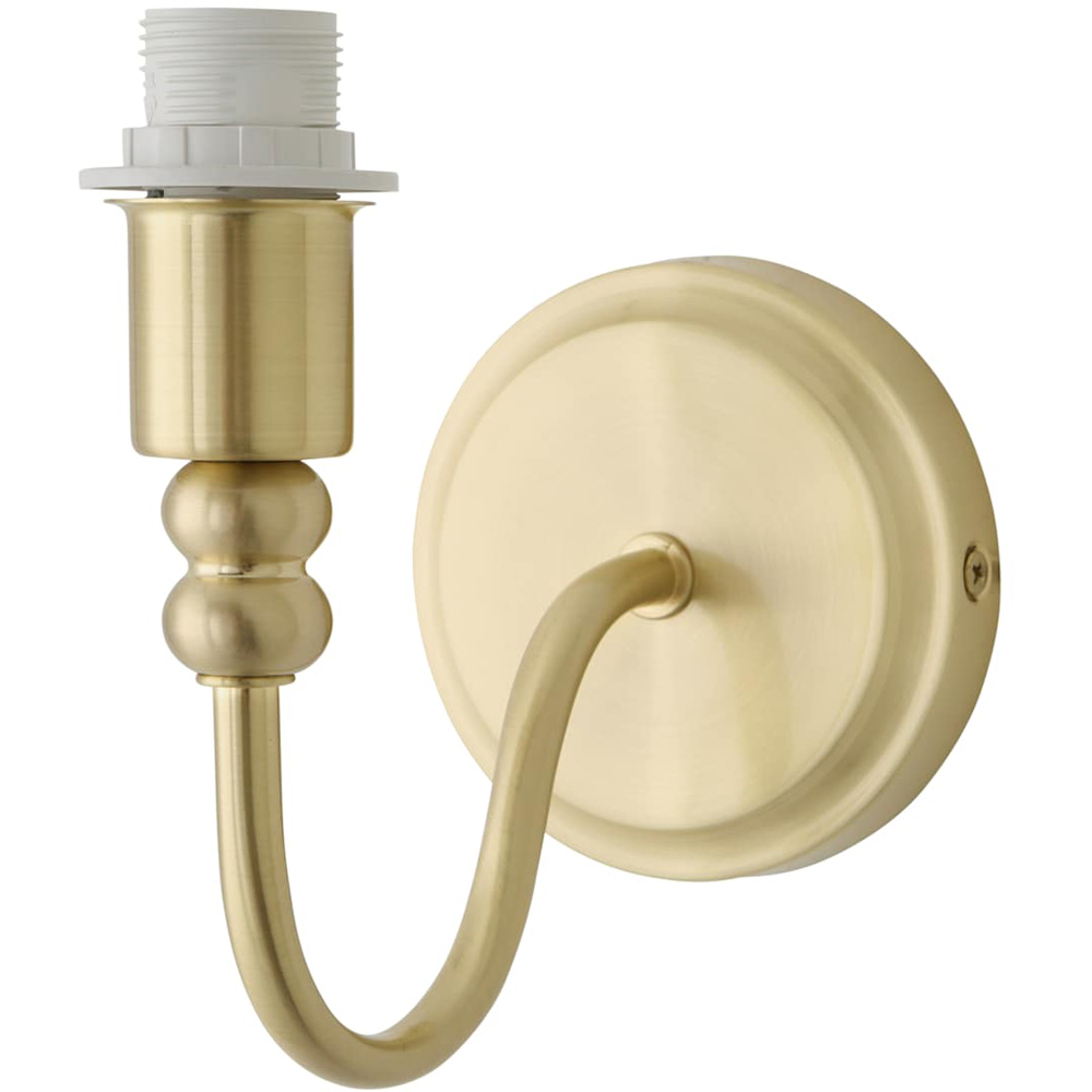 ValueLights Binky Gold Rechargeable Wall Light Base with Bulb Image 1