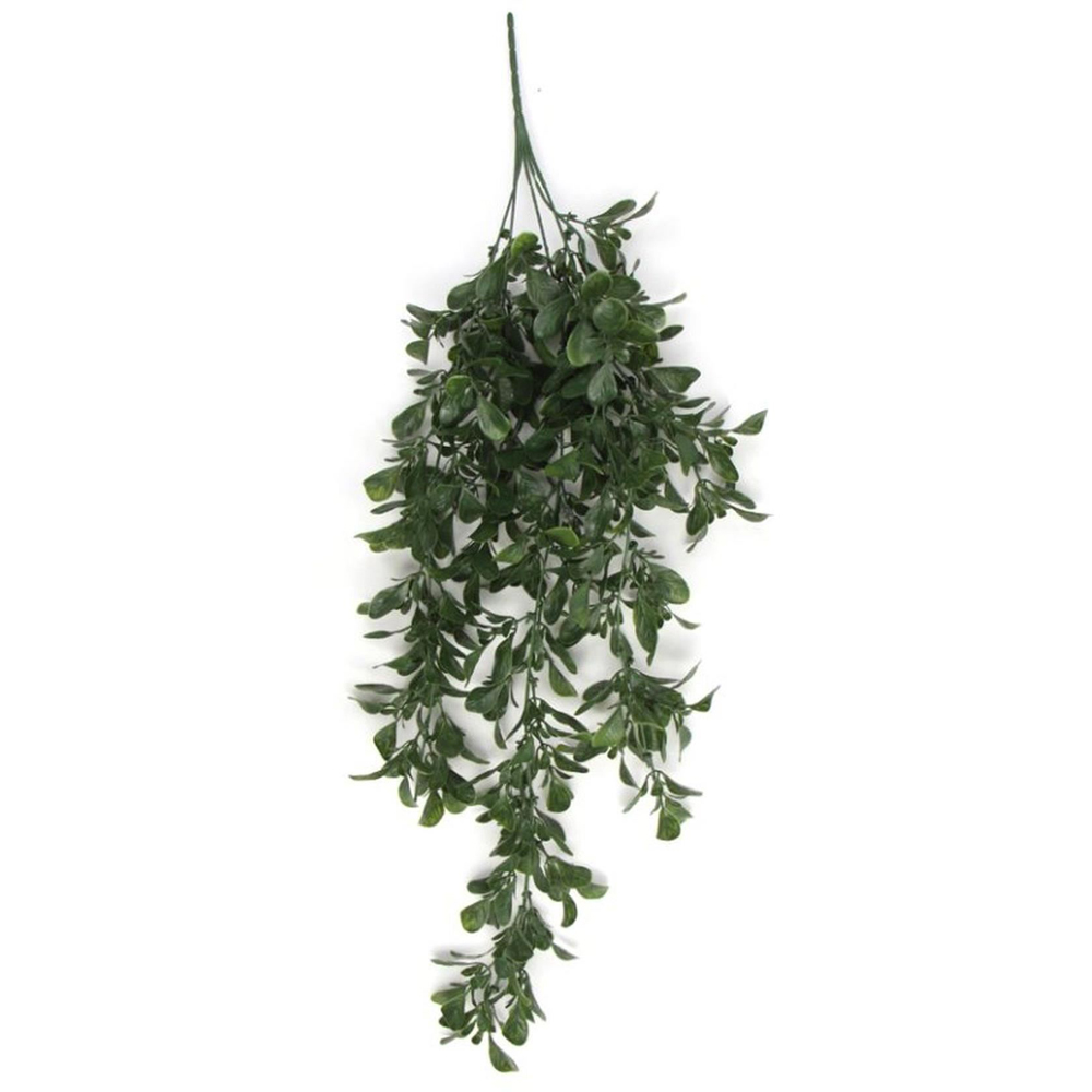 Leaf Peperomia Hanging UV and Fire Resistant Artificial Plant 68cm 6 Pack Image 2