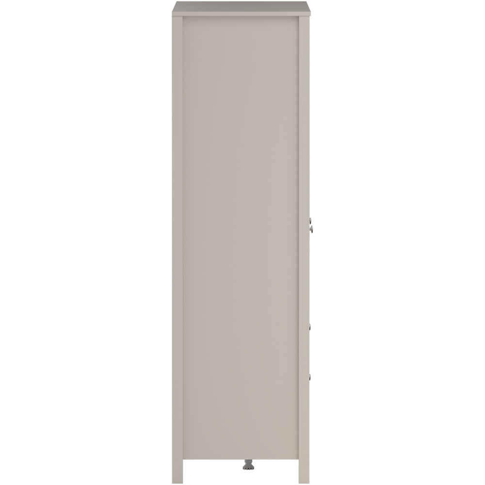 Florence Madrid 3 Door 2 Drawer Cashmere Wardrobe with Mirror Image 4