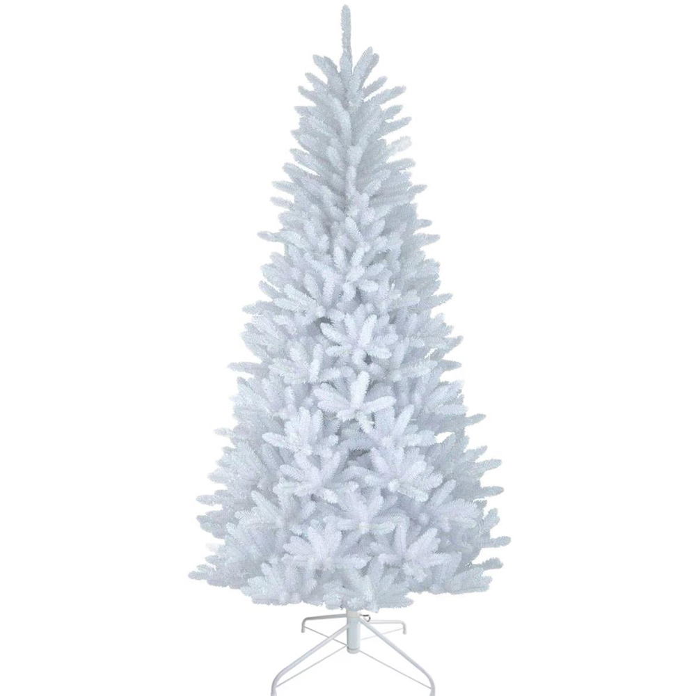 House Of Home White Artificial Christmas Tree 6ft Image 1