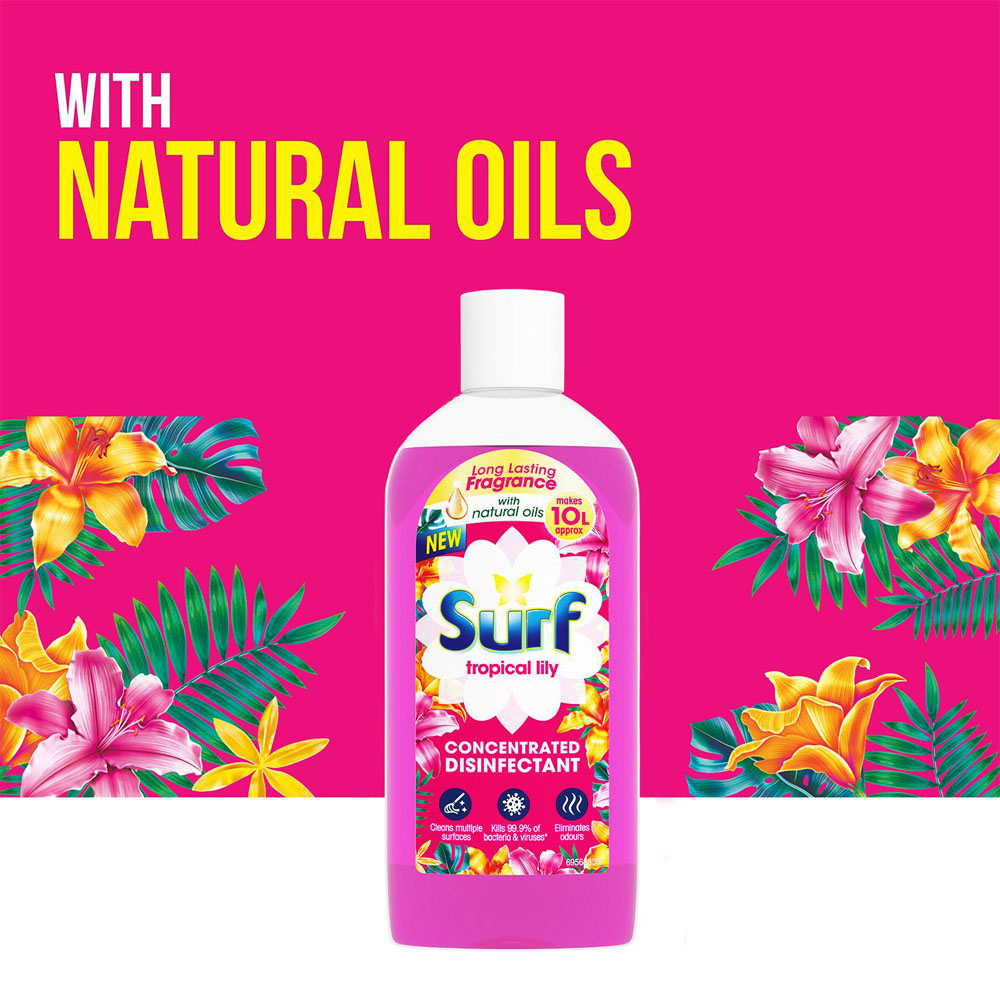 Surf Tropical Lily Multi Purpose Cleaner 240ml 4 Pack Image 4