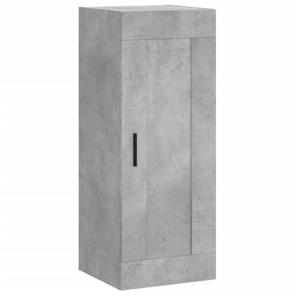 vidaXL 2 Door Concrete Grey Highboard Image 8
