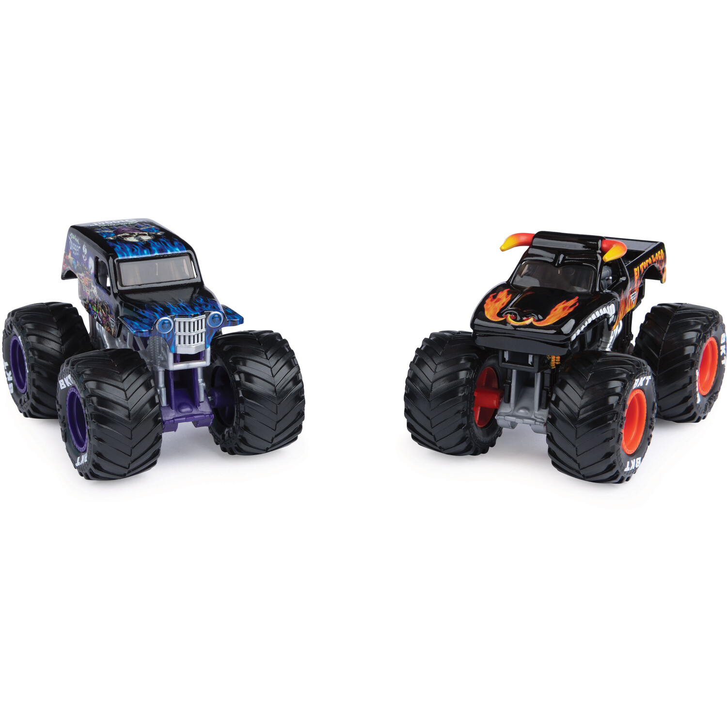 Pack of 2 Monster Jam 1:64 Scale Monster Trucks Image 4