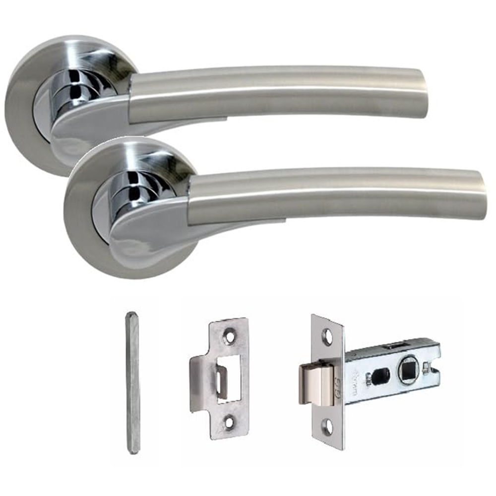Golden Grace Chrome Verona Ultimo Duo Handle Pair 52mm 6 Pack Image 2