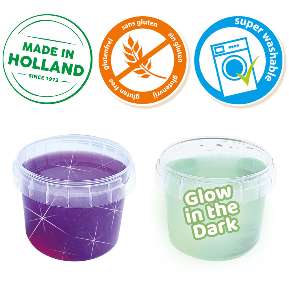 SES Creative Slime Glow In The Dark 120g 2 Pack Image 5