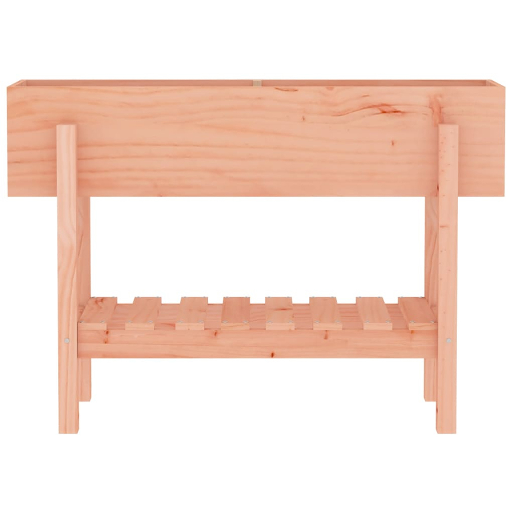 vidaXL Single Shelf Natural Raised Garden Bed 101 x 30 x 69cm Image 3