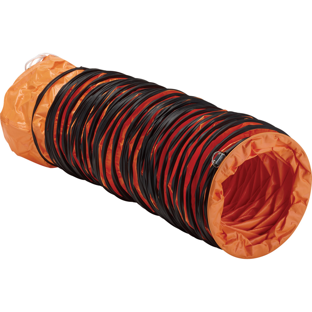 Draper Orange Air Mover Ventilator Hose 12 inch Image 2