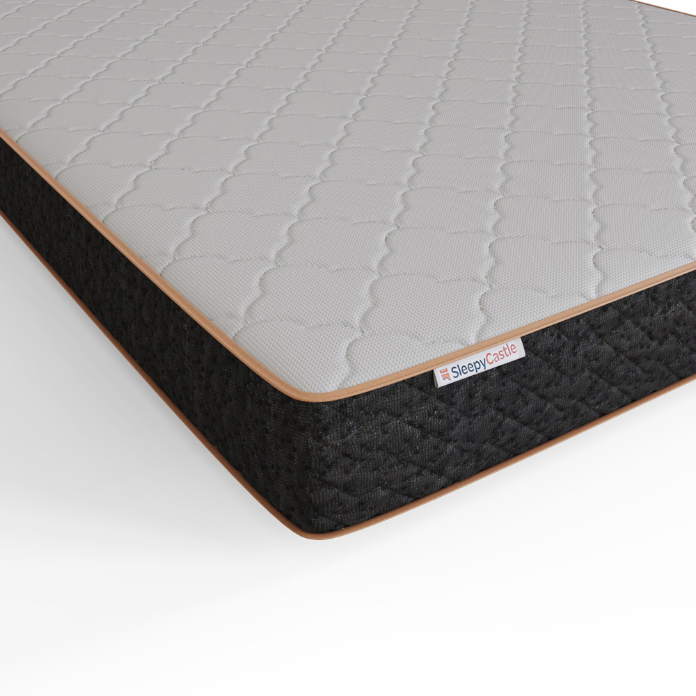 GFW Jamie Small Double Grey End Lift Ottoman Bed with Memory Pocket Spring Mattress Image 7