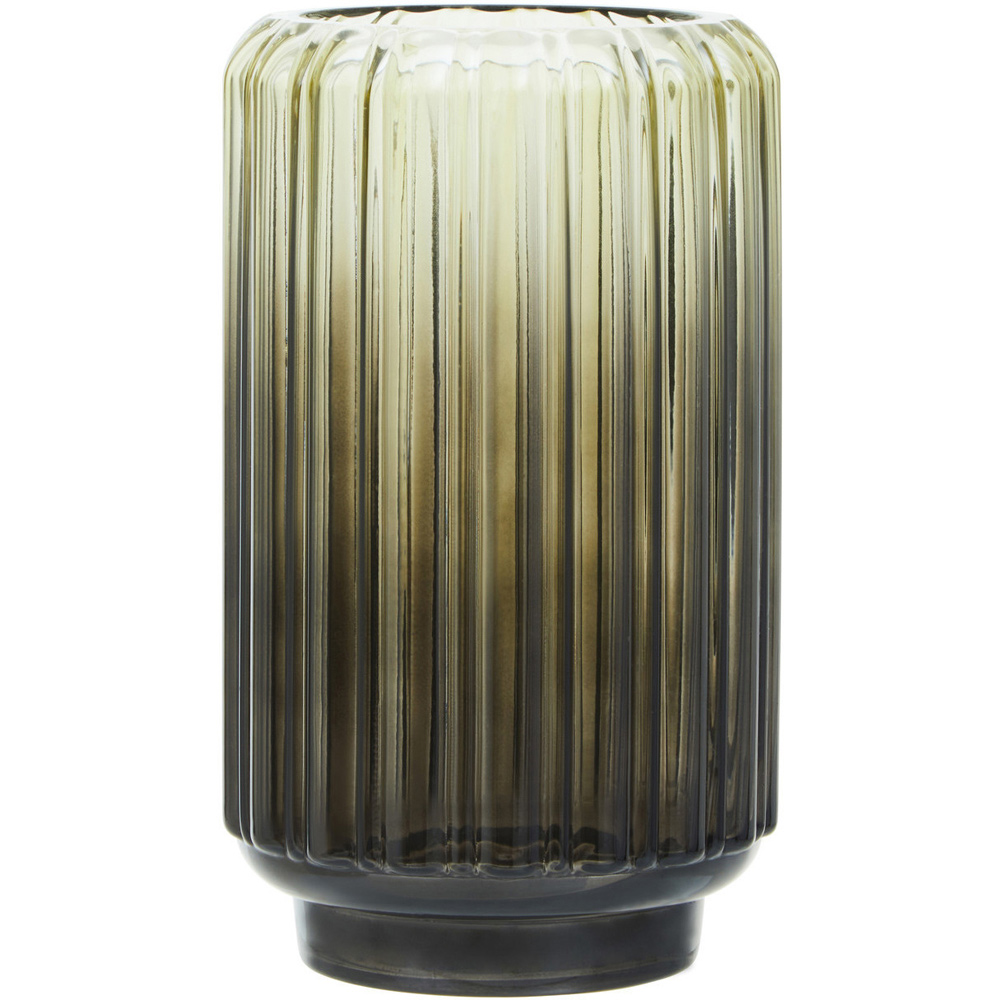 Premier Housewares Grey Chima Glass Vase Image 1