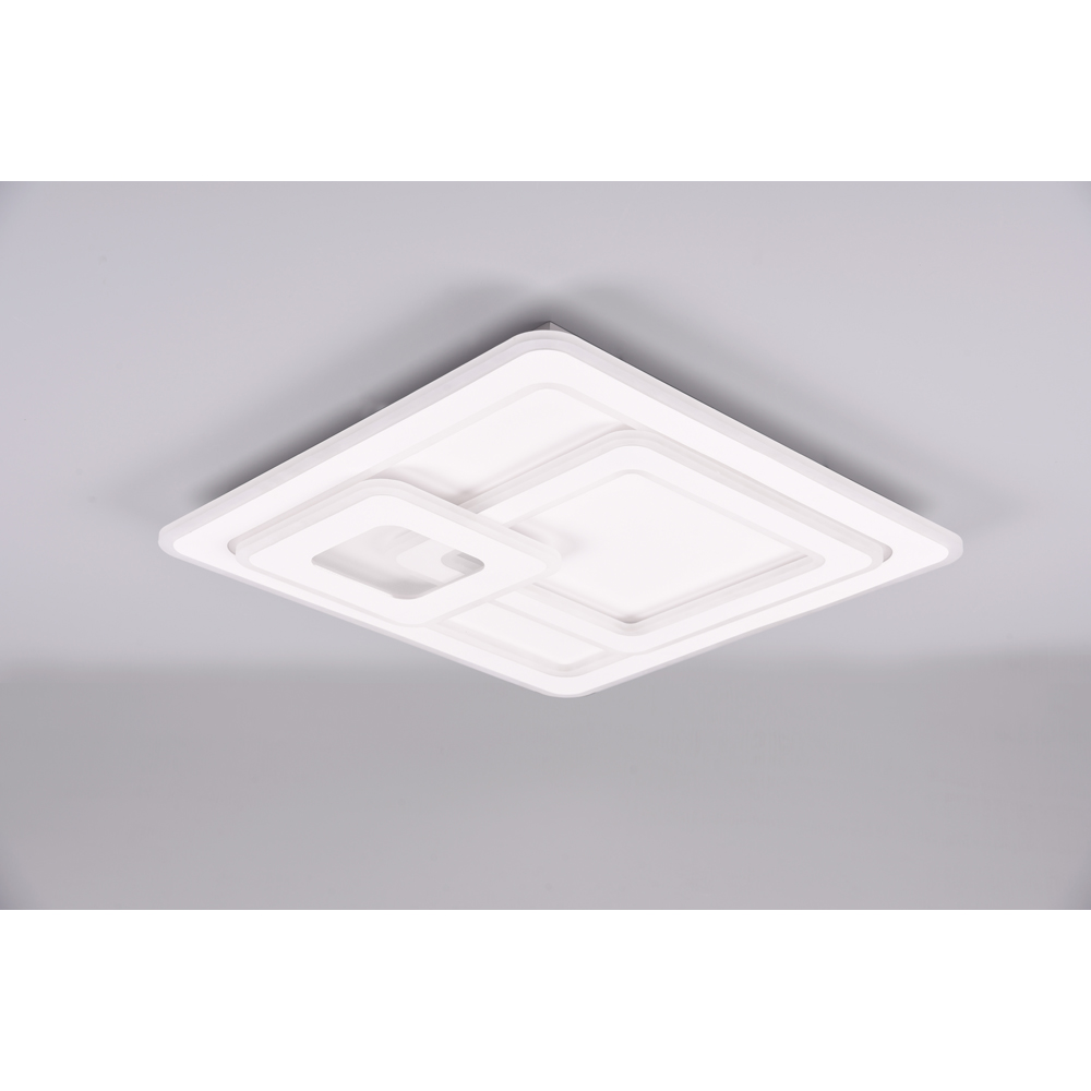 TRIO Mita Matt White LED Ceiling Light Image 8