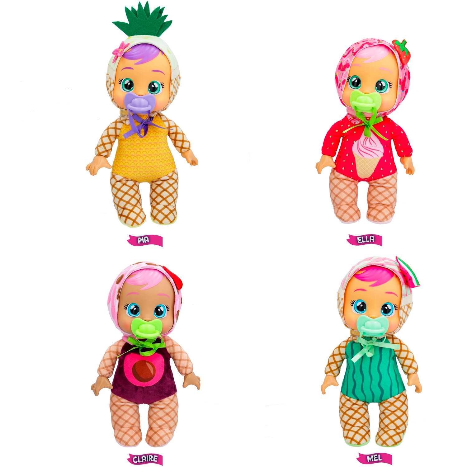 Cry Babies Tiny Cuddles Frozen Frutti Image 1
