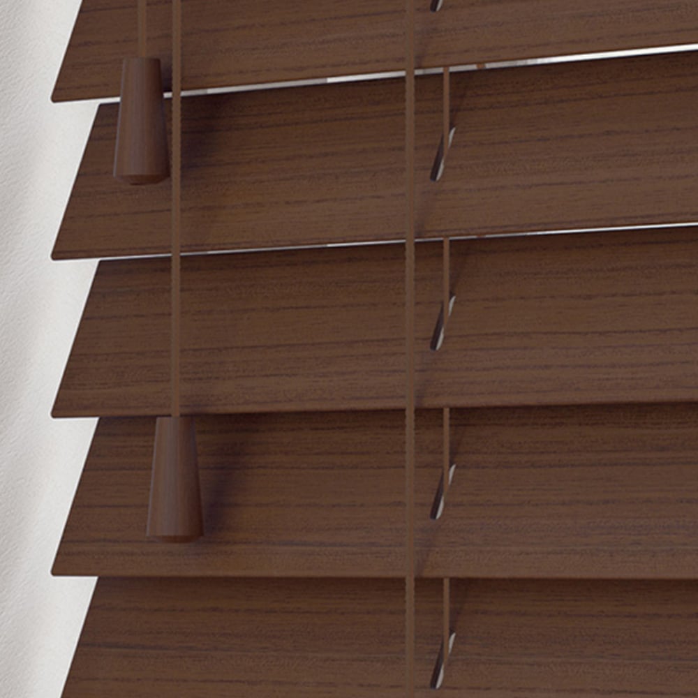 New Edge Blinds Grained Venetian Blinds Chocolate 170cm Image 3