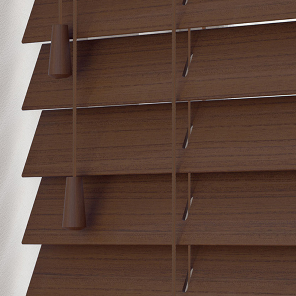 New Edge Blinds Grained Venetian Blinds Chocolate 230cm Image 3