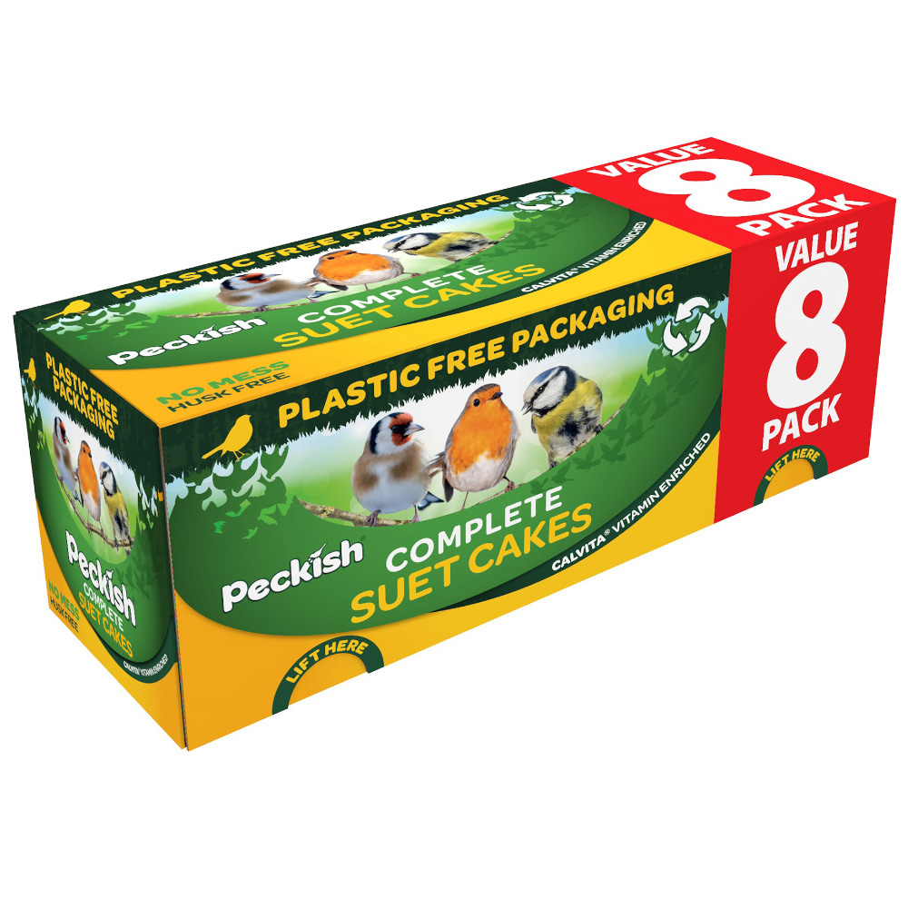 Peckish Complete Suet Cake 8 Pack Image 1