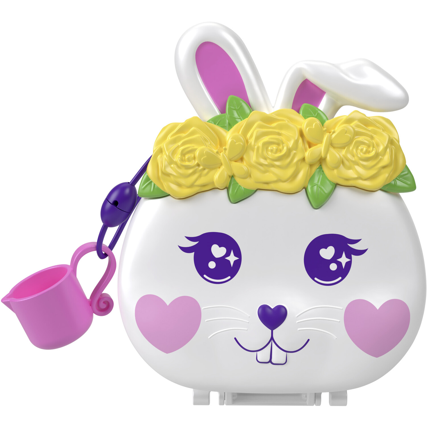 Mattel Polly Pocket Flower Bunny Garden Playset Image 10