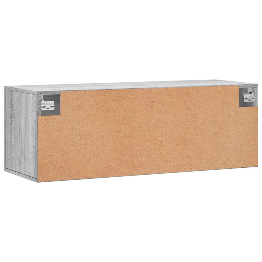 vidaXL 2 Door Grey Sonoma Wall Cabinet Image 8