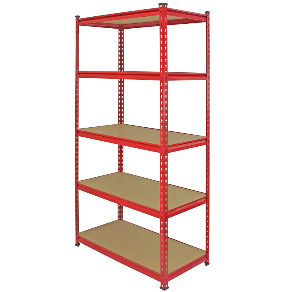 Monster Shop Z-Rax Red Metal Racking Units with Mallet 90cm 4 Pack Image 3