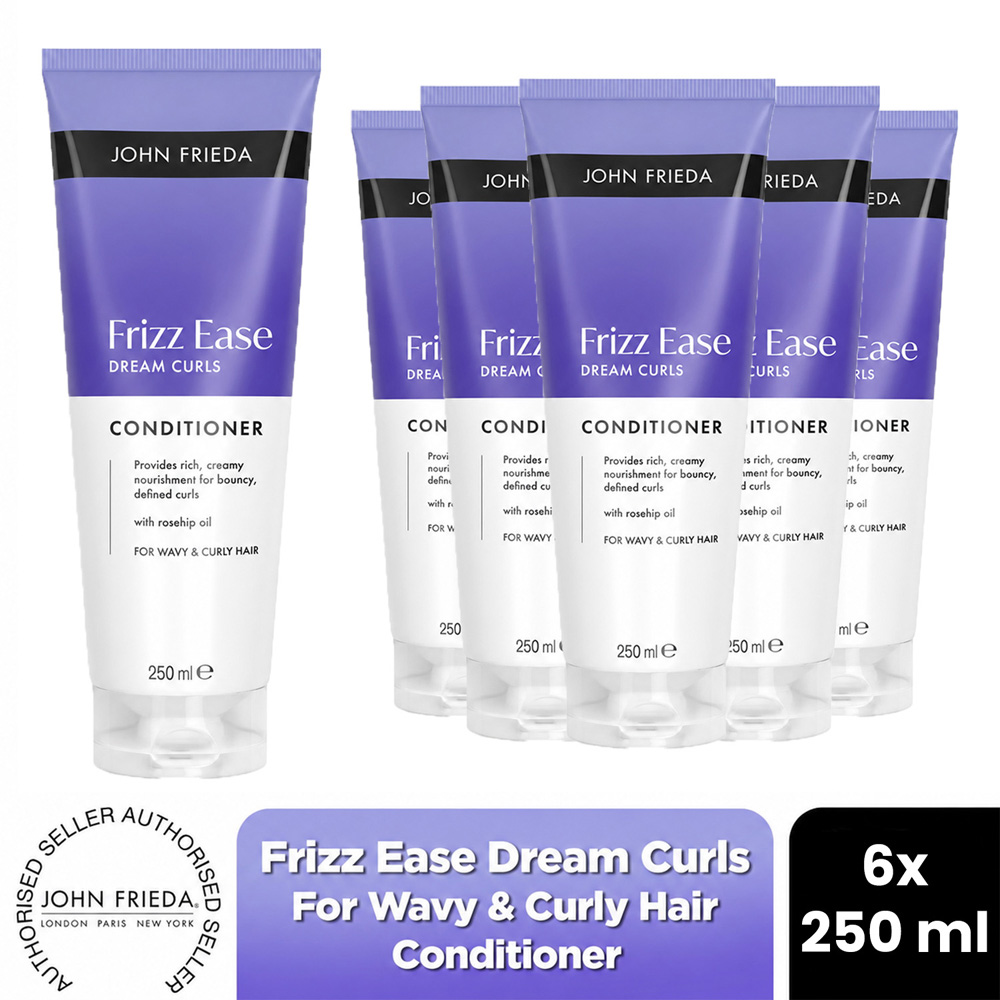 John Frieda Frizz Ease Dream Curls Curl Enhancing Care Conditioner 250ml 6 Pack Image 2