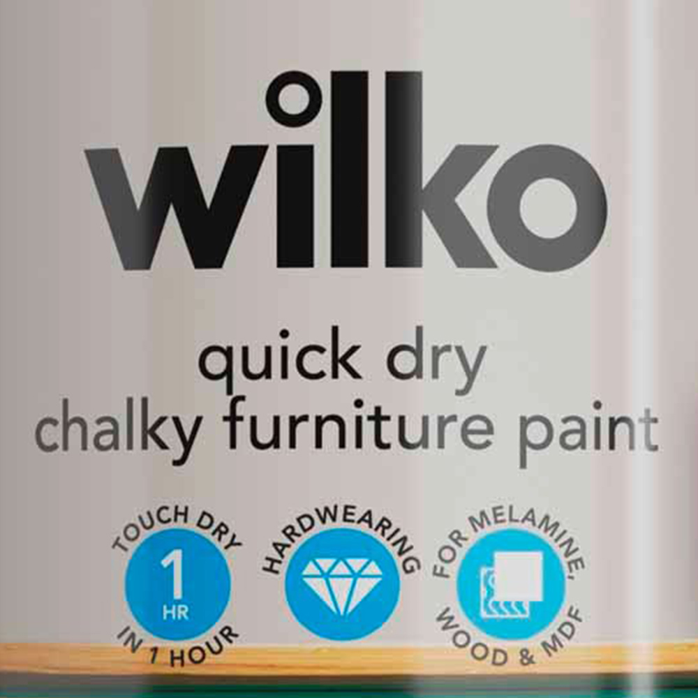 Wilko Quick Dry After Hours Furniture Paint 750ml Image 3