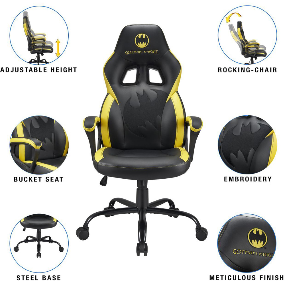 Subsonic Batman Gotham Knight Original Gaming Chair Image 8