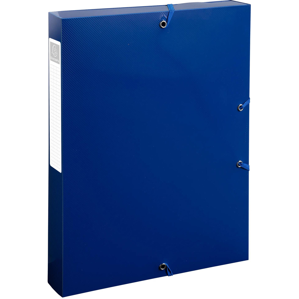 Exacompta BeeBlue A4 Assorted Colour Polypropylene Box File 8 Pack Image 5